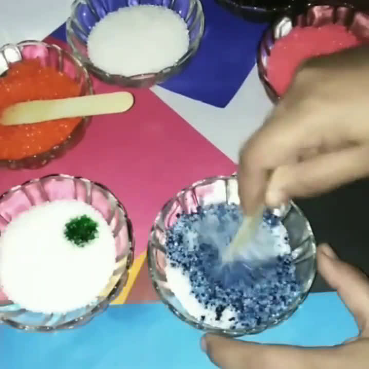 A picture of step 5 of Sanding Sugar.