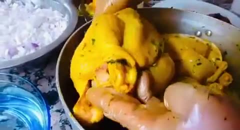 صورة لخطوة 5 من وصفة الدجاج محمر