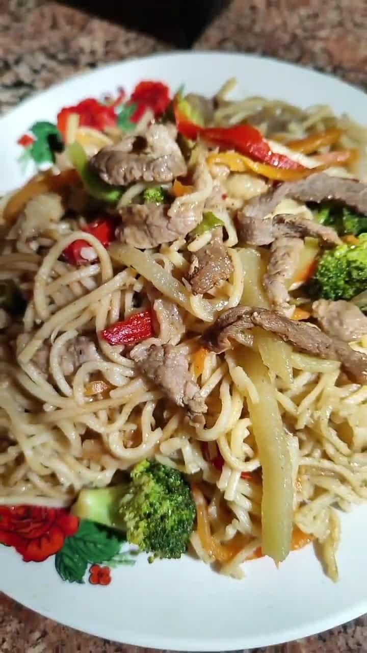 Foto del paso 9 de la receta: Chaomin con carne de res