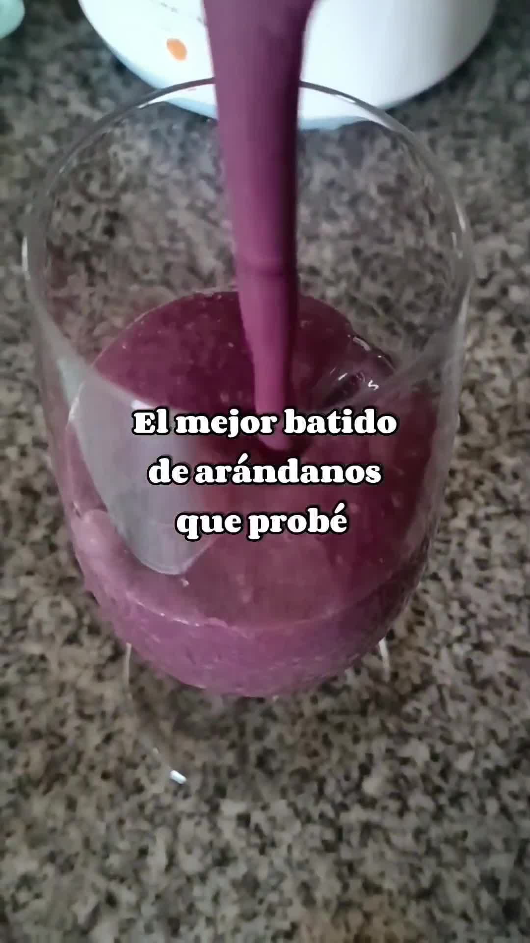 Foto del paso 1 de la receta: Batido de Arándanos y Yogurt