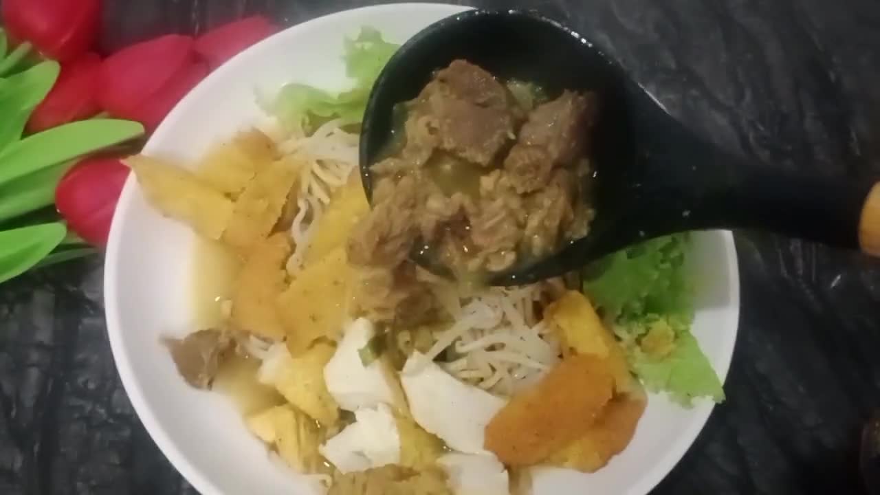 Foto langkah ke 5 dari resep Tahu Campur.