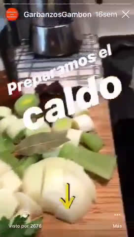 Foto del paso 1 de la receta: Garbanzos con gambones