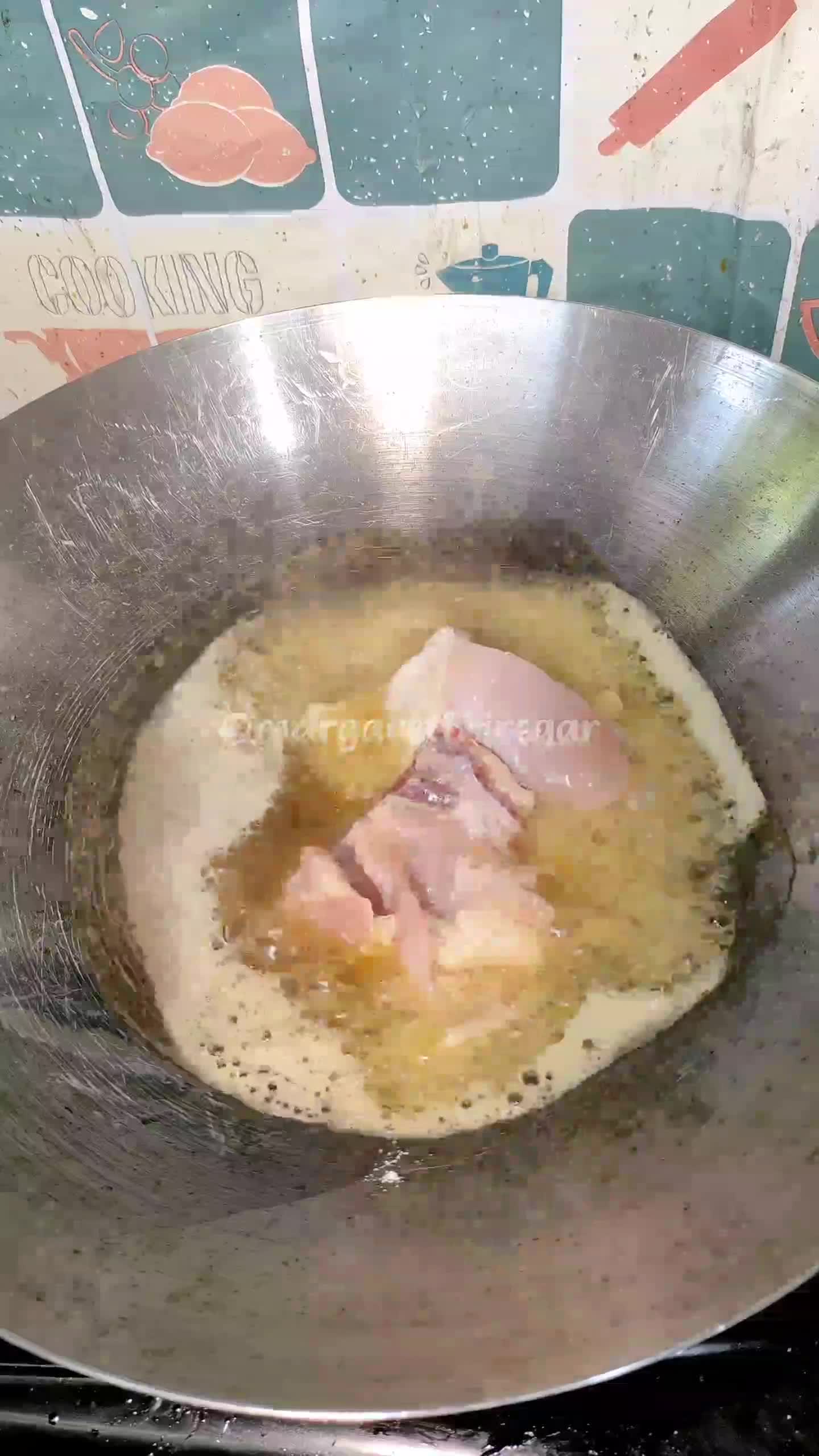 Foto langkah ke 1 dari resep Chiken Peratal *Indian Kari Ayam Kering 🇲🇾.