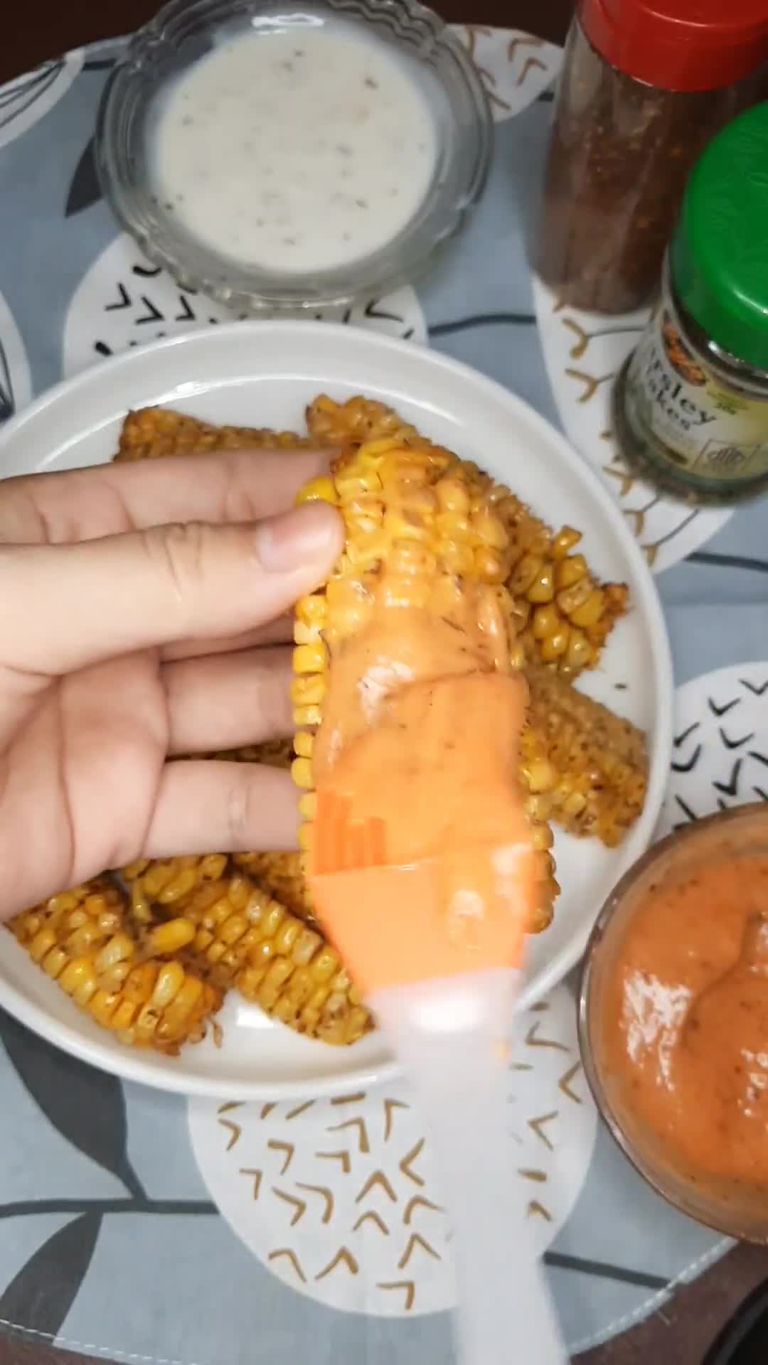 Foto langkah ke 4 dari resep Spicy Corn Ribs.
