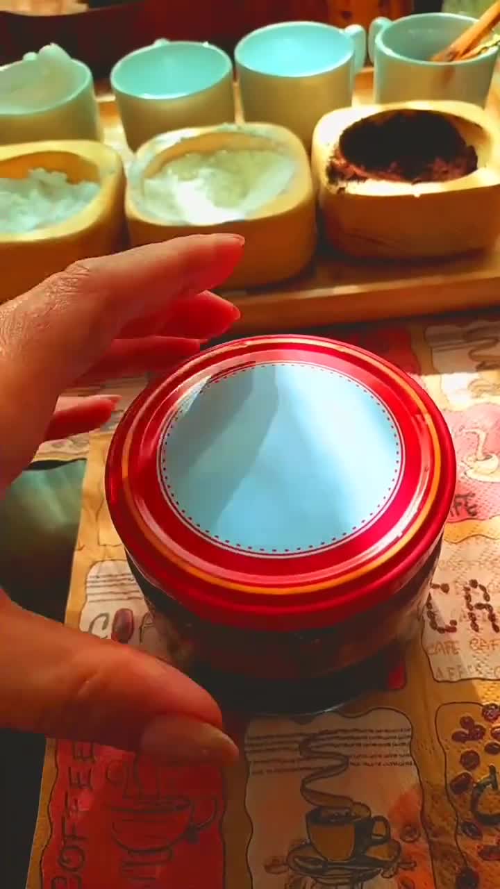عکس مرحله 5 از دستور کیک ساده داخل شیشه مربا🙋