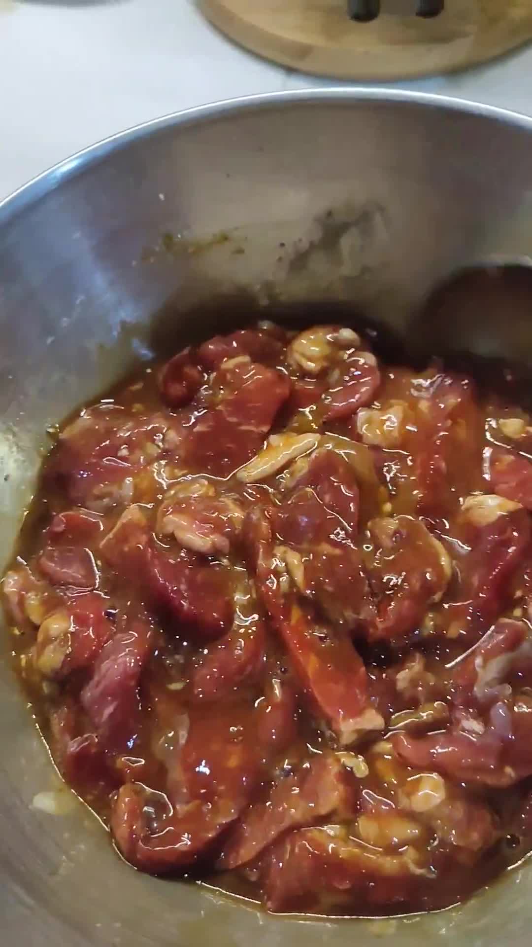 Foto langkah ke 2 dari resep Tumis daging pokcoy.