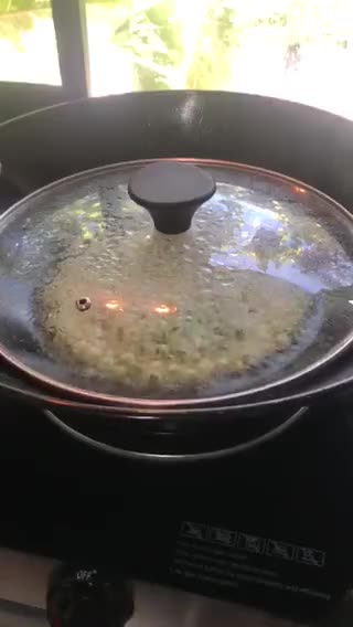 Gambar langkah 1 resipi Sambal Hijau Terung Pipit.