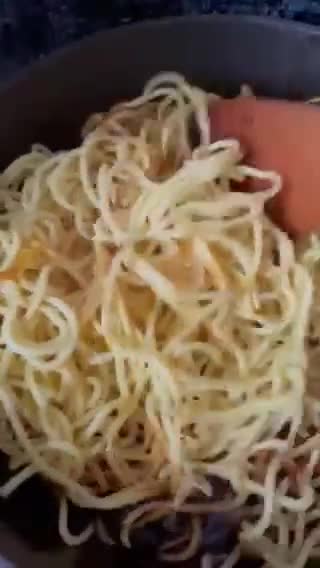 Gambar langkah 4 resipi Mee Goreng Ala Mamak.