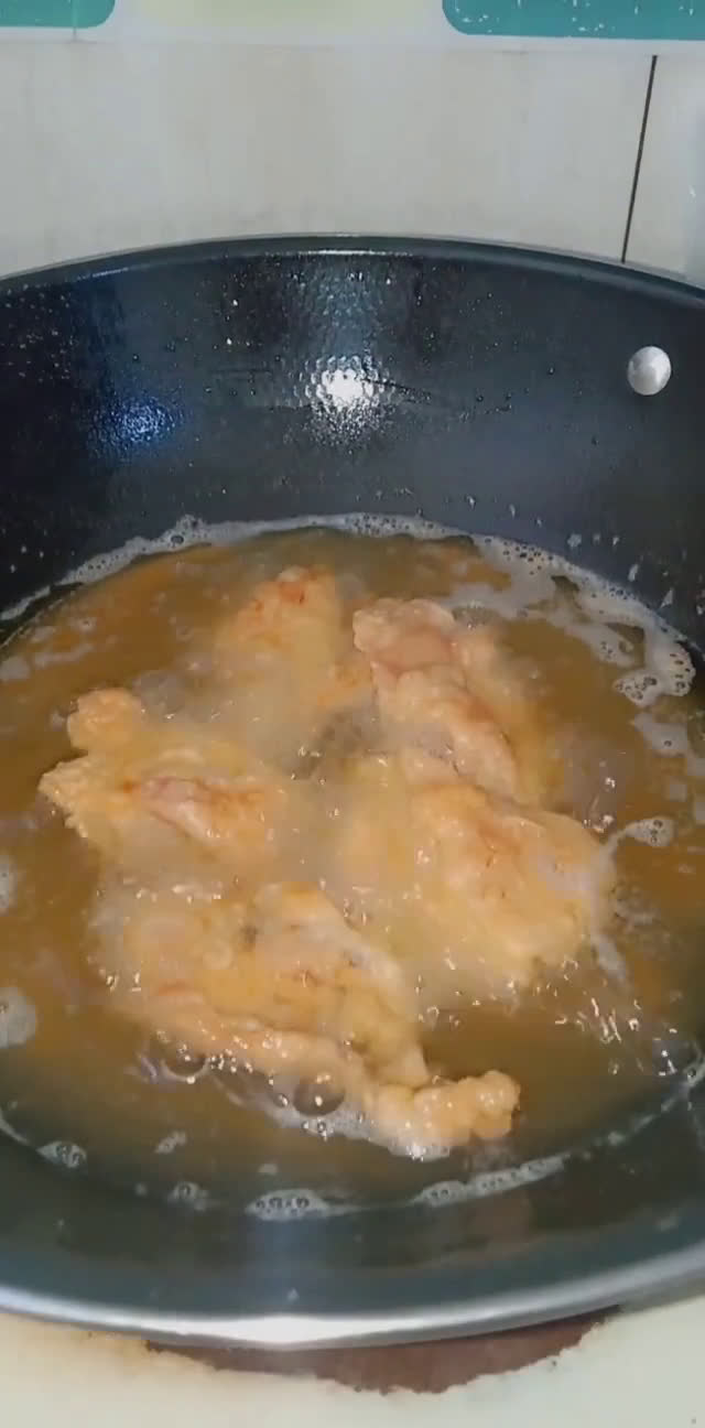 Foto langkah ke 4 dari resep Ayam Karage Super Simple.