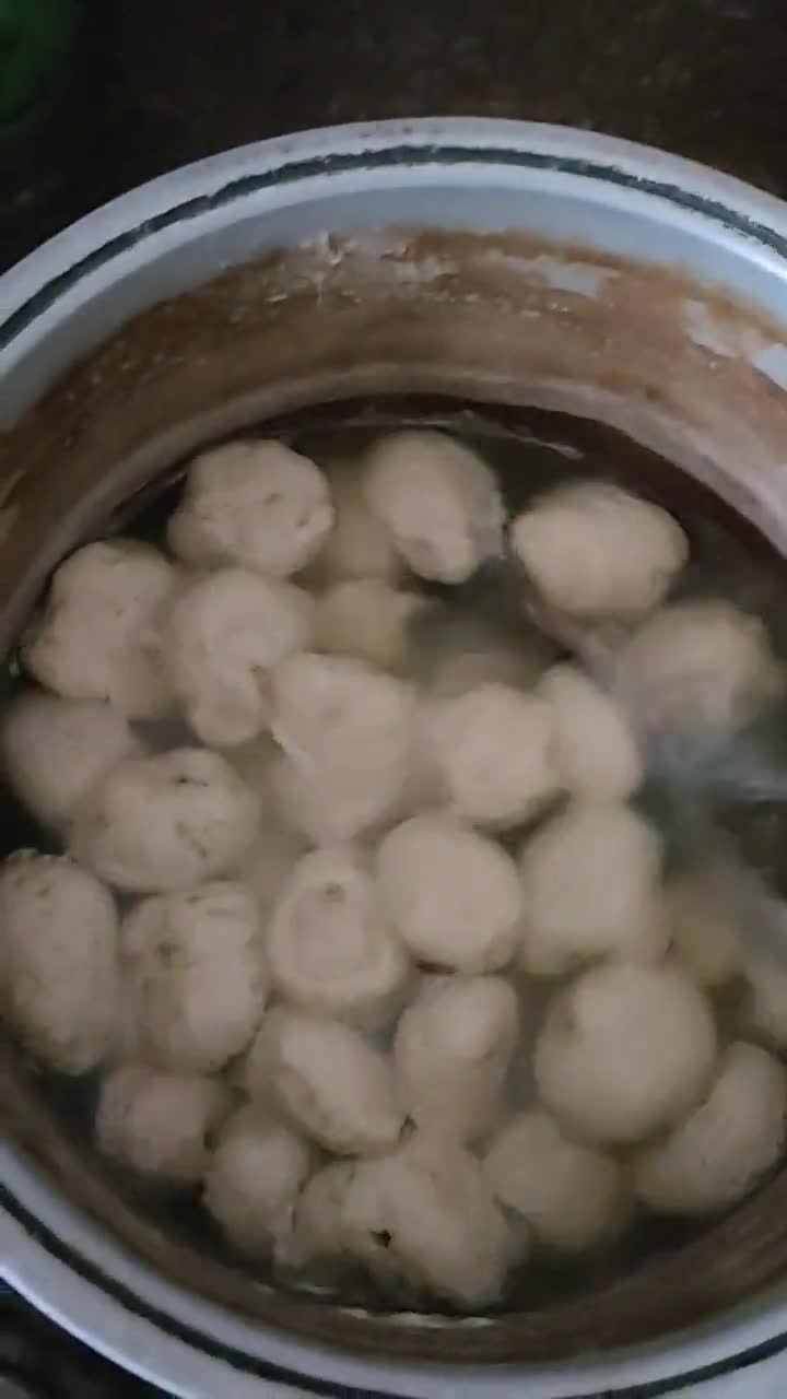 Foto langkah ke 6 dari resep Bakso Vegetarian.