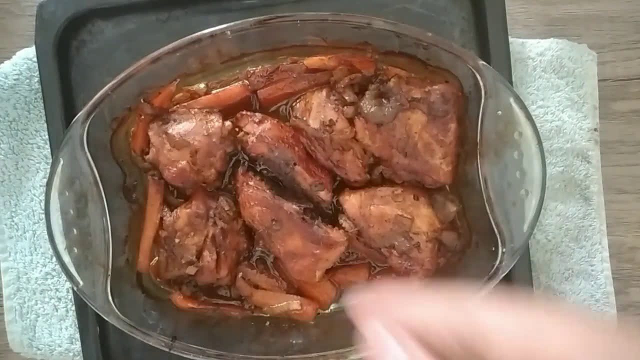 Foto langkah ke 5 dari resep Baked honey soy chicken.