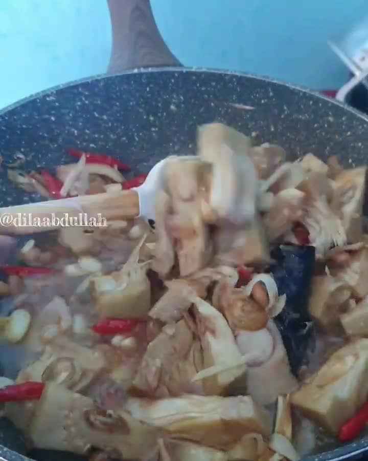 Foto langkah ke 3 dari resep Tauco Nangka Muda.