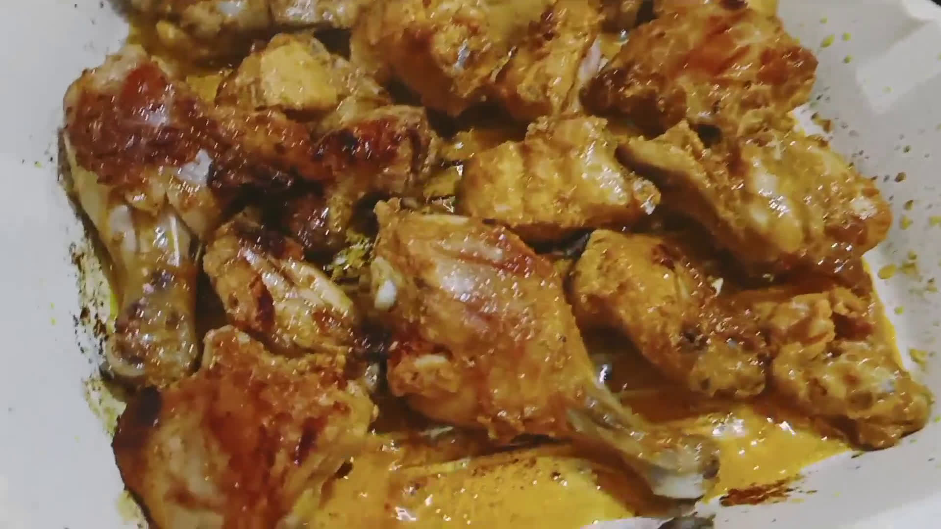 A picture of step 2 of Grilled Chicken Masala.