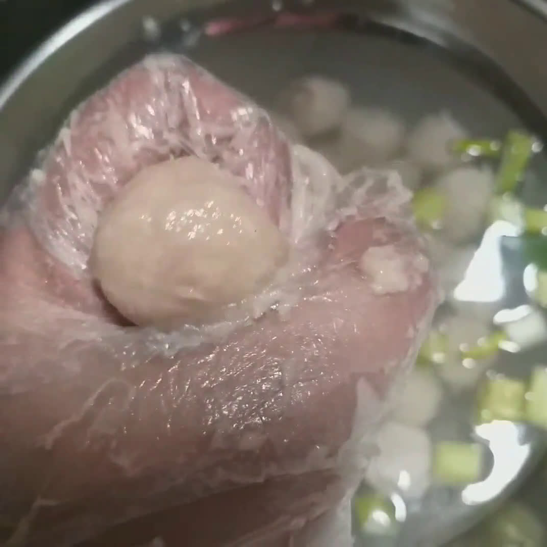 Foto langkah ke 7 dari resep Bakso Ayam | Baso Ayam.