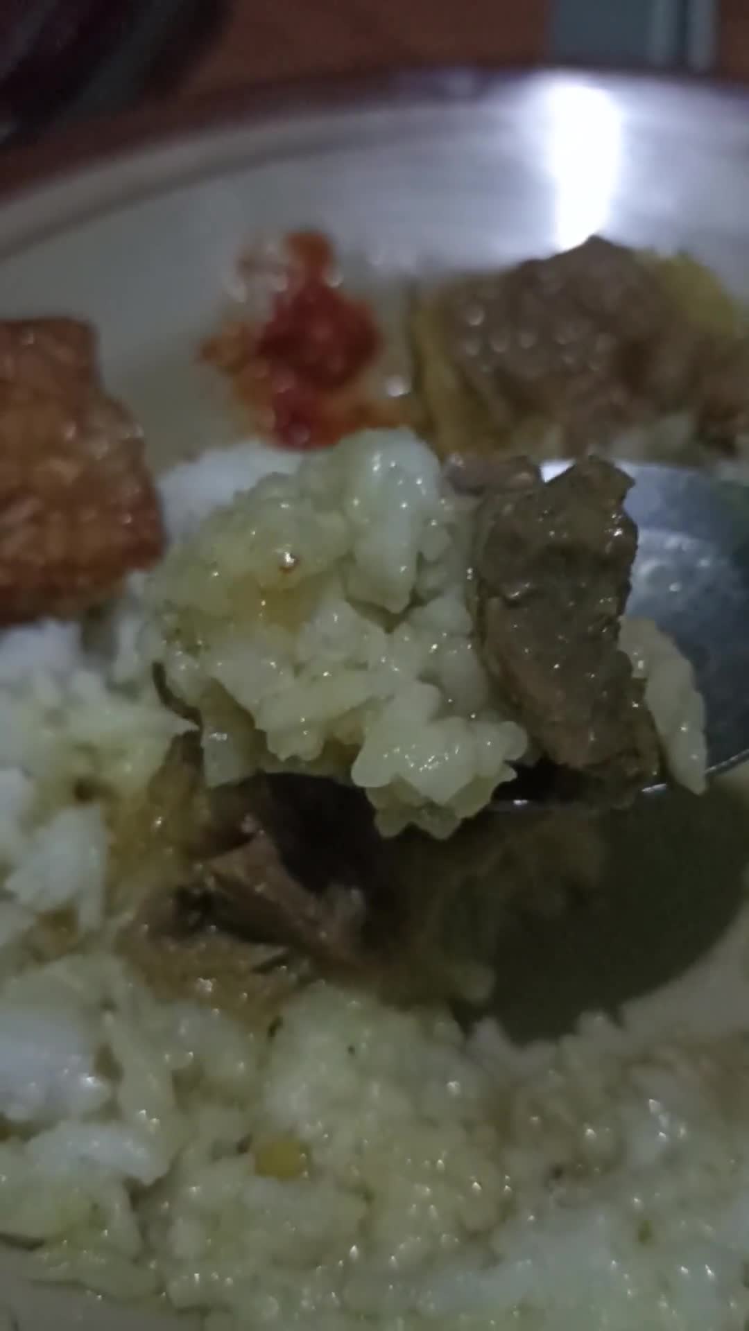 Foto langkah ke 9 dari resep Nasi Gandul khas Pati Jawa Tengah #115.