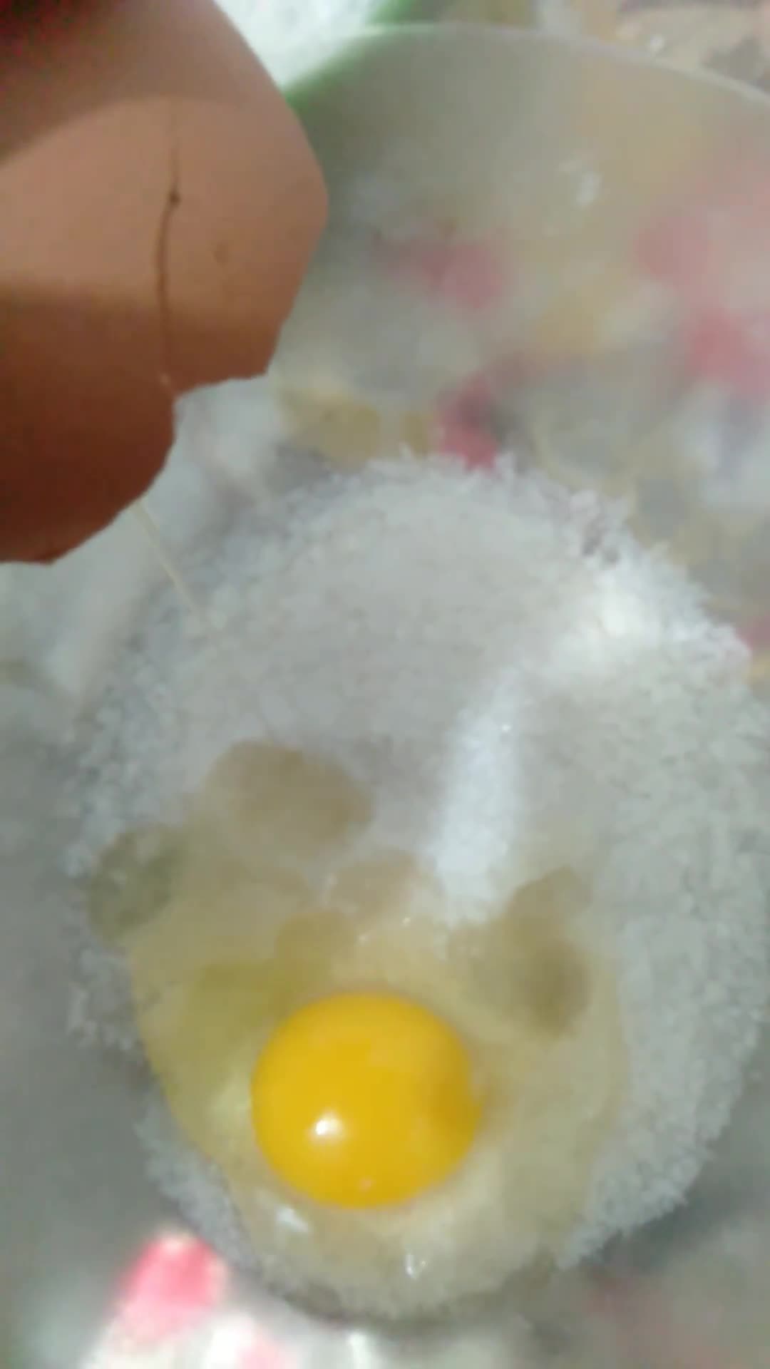 Foto langkah ke 2 dari resep Bolu Santan Satu Telur.