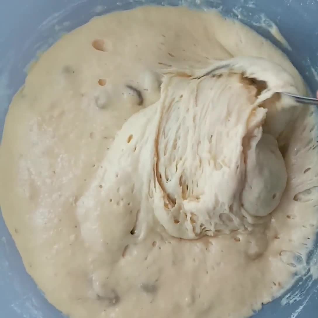 Foto langkah ke 3 dari resep Oliebollen (Dutch Beignet).