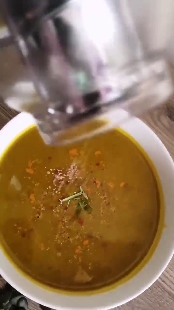 Une image de l'étape 8 de Soupe potimarron noix de muscade 🌶️.