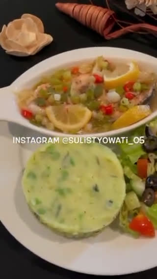 Foto langkah ke 6 dari resep MASHED POTATOES Sehat & STEAMED SALMON.