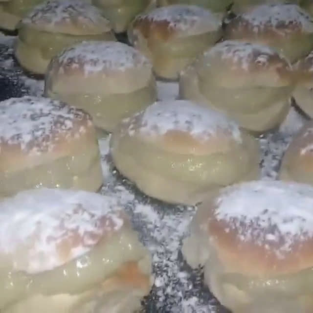 Foto del paso 7 de la receta: Pancitos de leche rellenos de crema pastelera!!!!