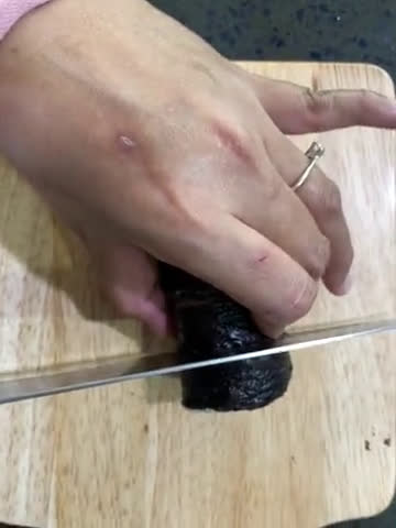 Gambar langkah 16 resipi Japanese Spiral Sushi (Healthy Japanese Style).