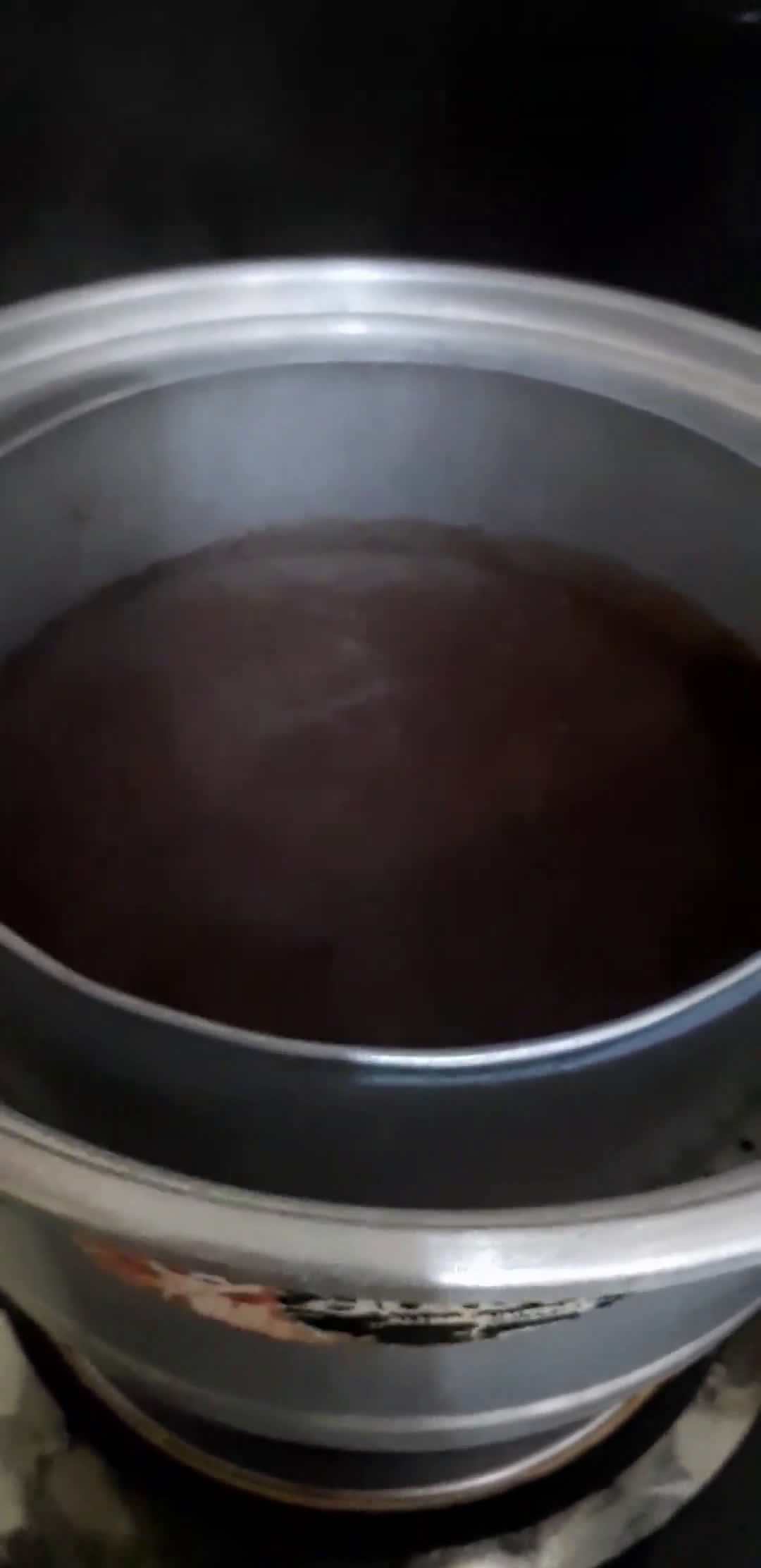 Foto langkah ke 4 dari resep Brownies OAT (Tanpa Tepung Terigu dan Tanpa mentega/margarin).