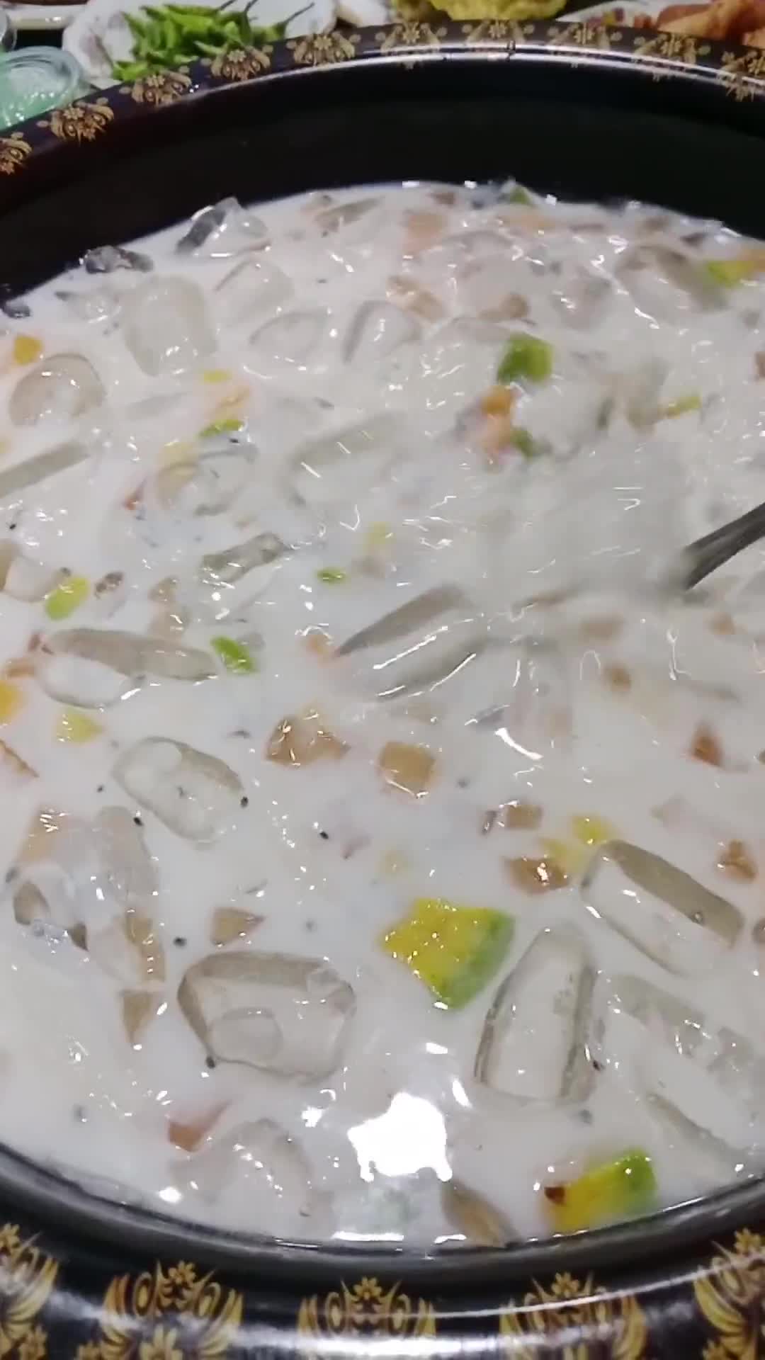 Foto langkah ke 5 dari resep Es Teller Kuah kental Ekonomis.