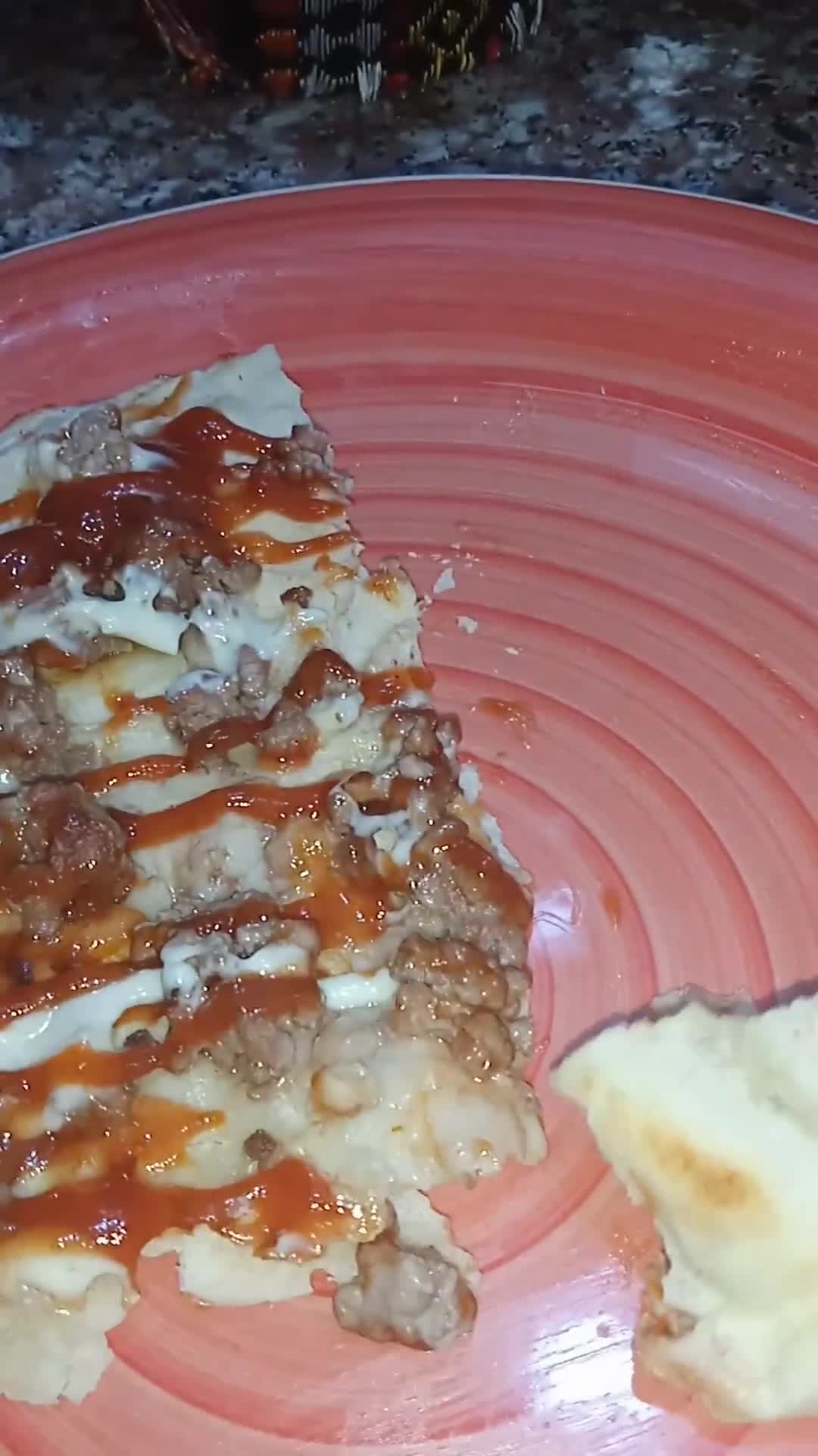Une image de l'étape 4 de Wrap viande hachée façon pizza 🍕.