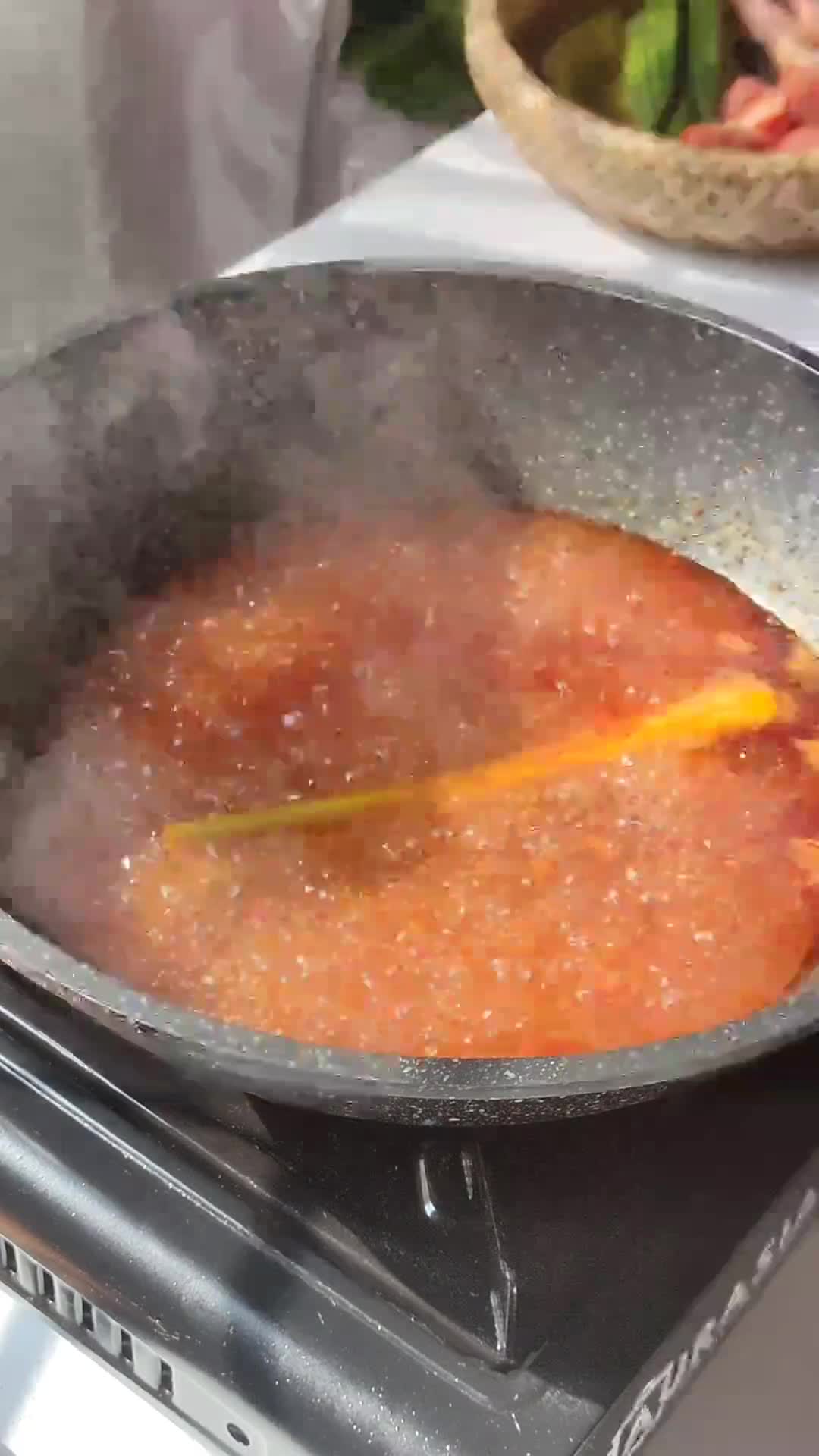 Gambar langkah 2 resipi Asam Pedas Ikan Sardin.