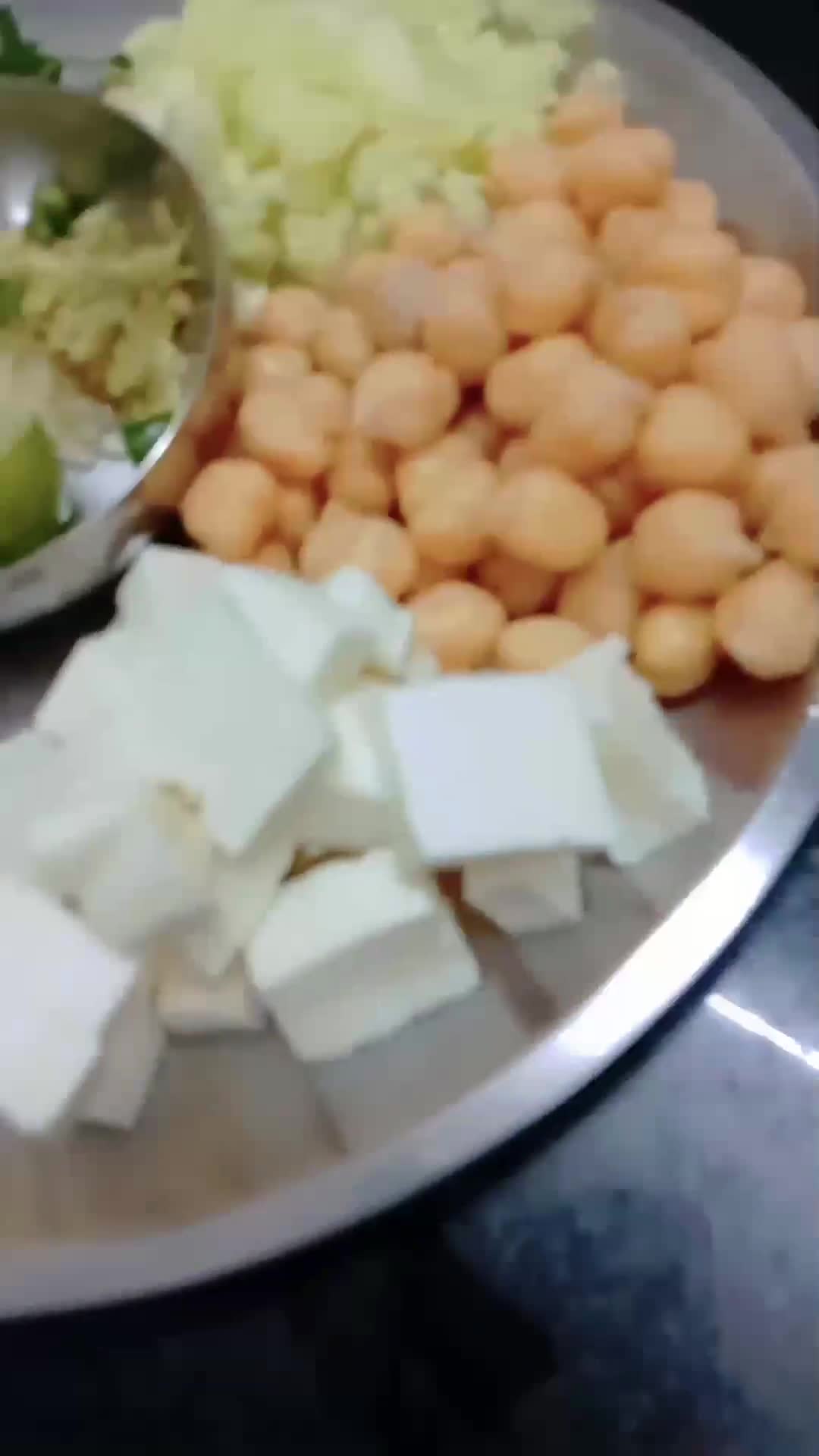 प्रोटीन सलाद(protein salad recipe in hindi) रेसिपी चरण 1 फोटो