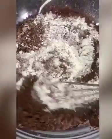 A picture of step 1 of Chocolate cake🍰.