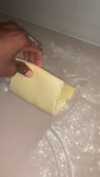 Une image de l'étape 11 de Pâte feuilletée inversée.