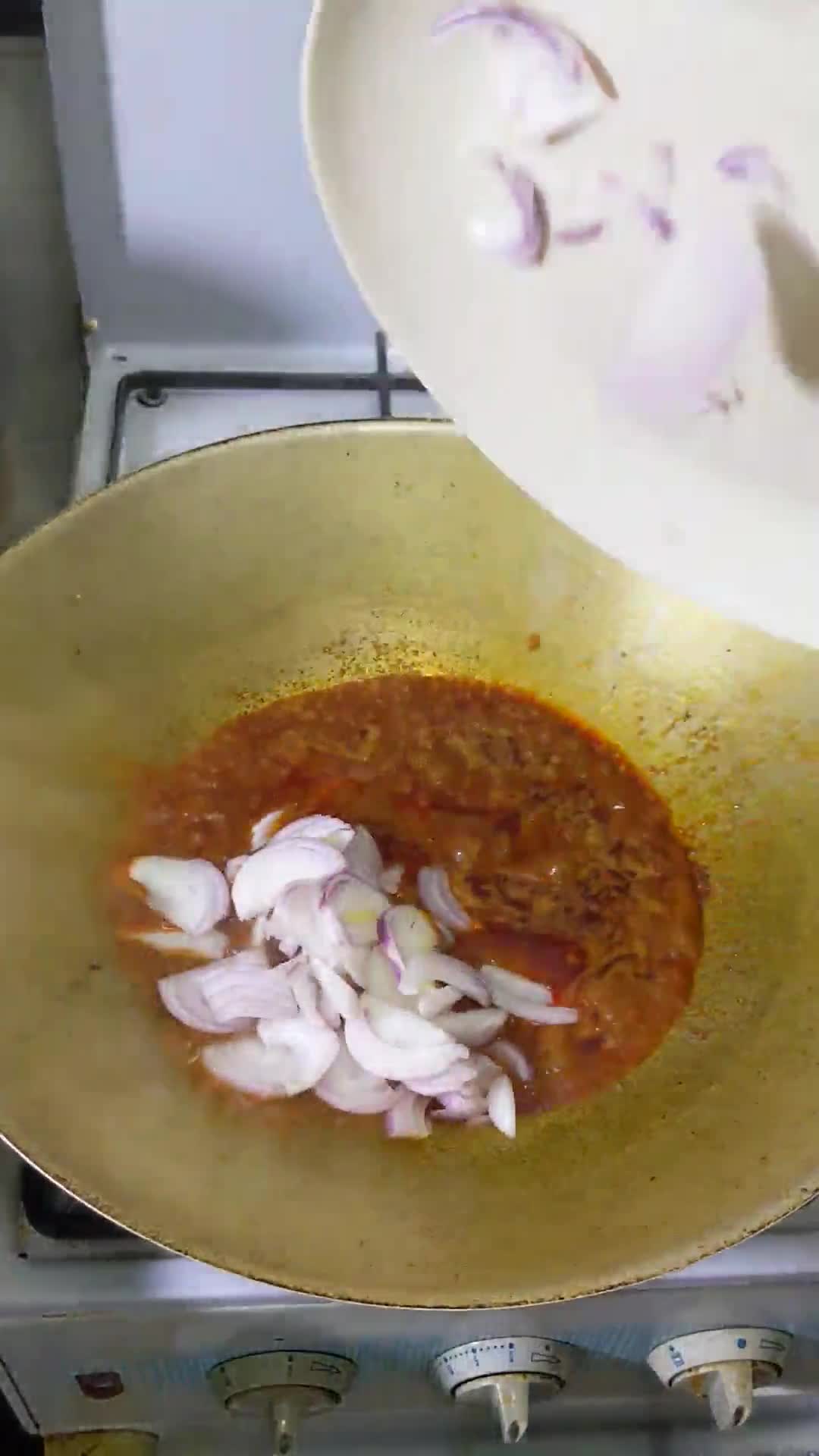 Gambar langkah 3 resipi Sambal Bilis Petai.