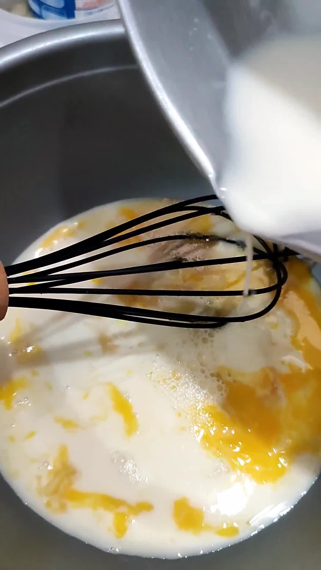 Foto langkah ke 1 dari resep Roti Sobek tanpa Mixer dan Oven.
