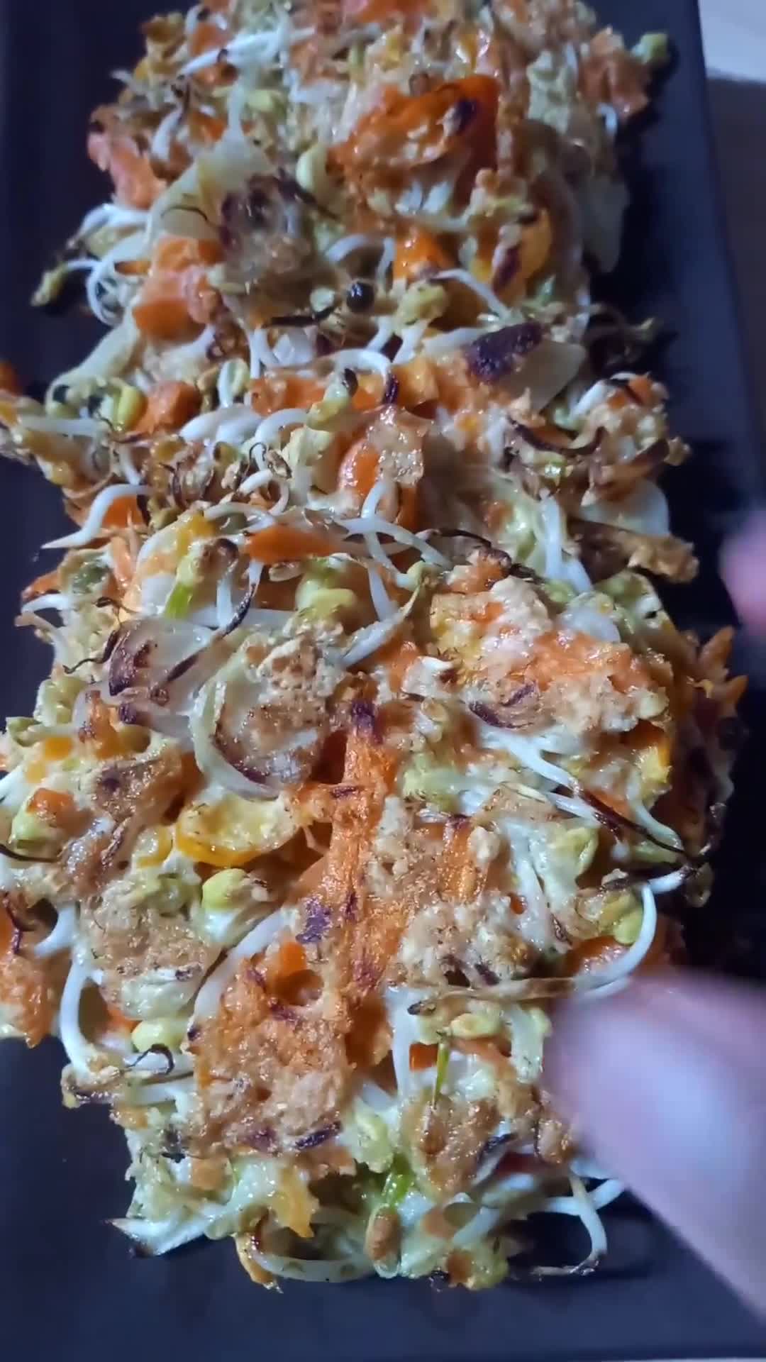 Foto langkah ke 3 dari resep Bakwan Sayur Tanpa Tepung Tanpa Minyak LowCarb.