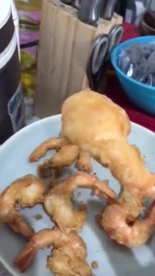 Foto langkah ke 4 dari resep Udang Balon.