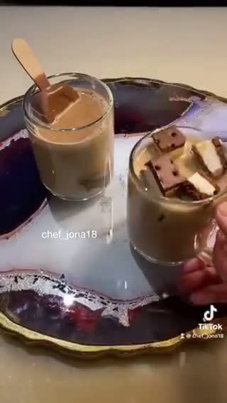 صورة لخطوة 4 من وصفة قهوه بالأيس كريم