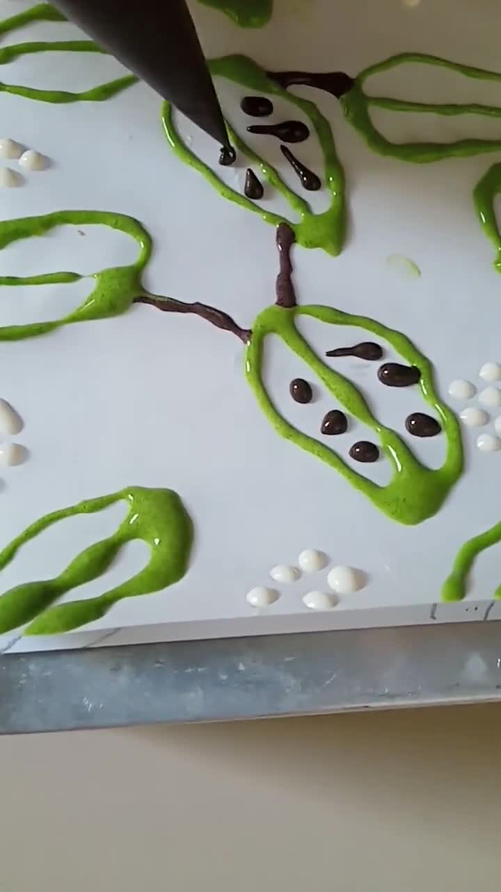 Foto langkah ke 2 dari resep Bolu Kukus Pisang Motif Batik.