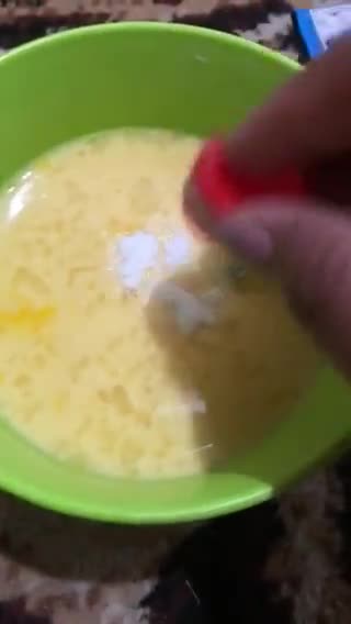 Foto langkah ke 3 dari resep Pie Susu Teflon.