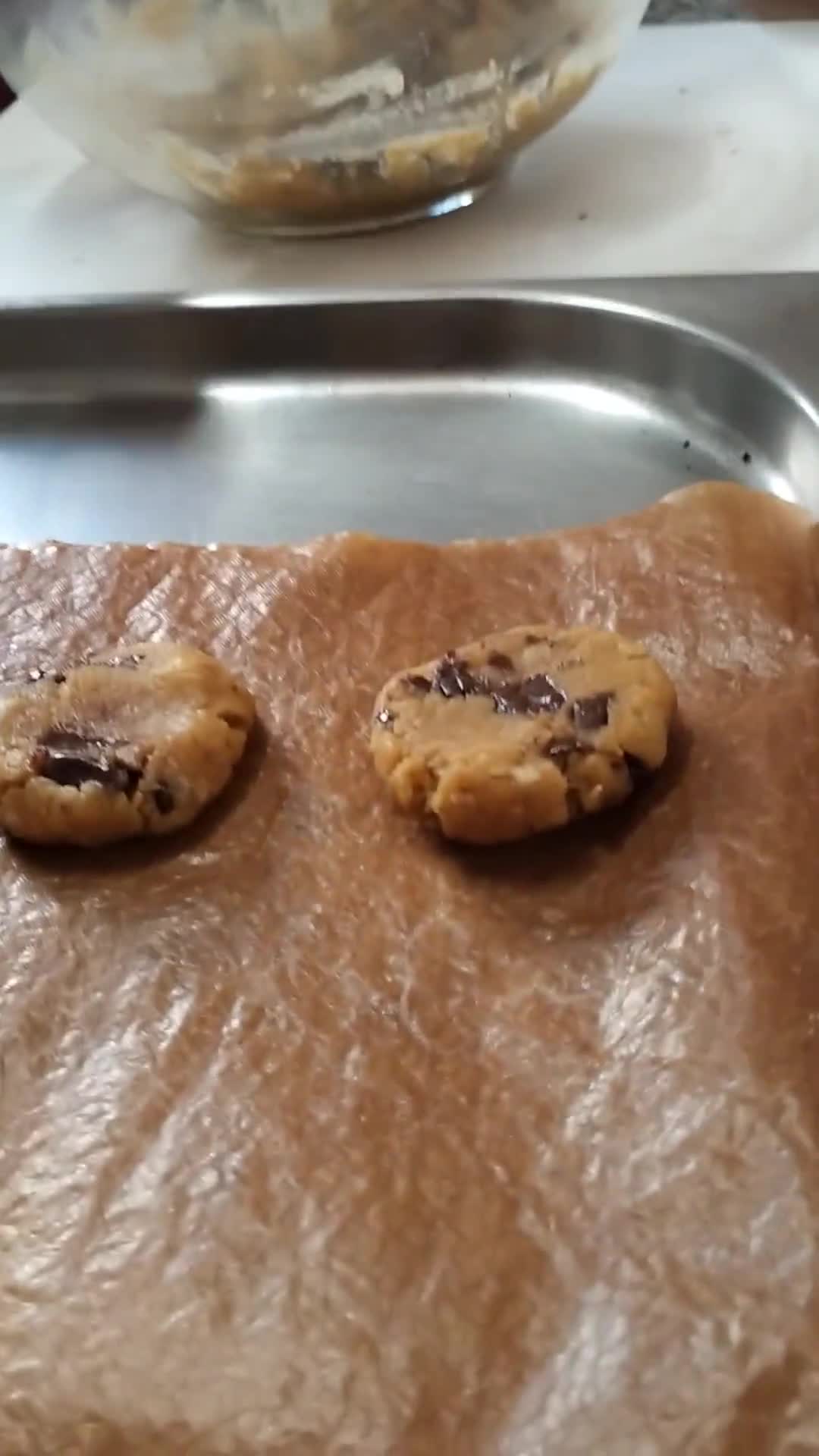 Foto del paso 1 de la receta: Cookies de garbanzos y chocolate