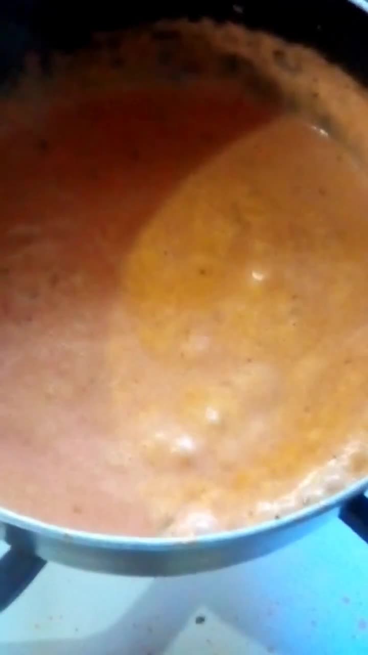 Foto del paso 4 de la receta: Tallarines de semolin c/salsa rosa 🌹🍝