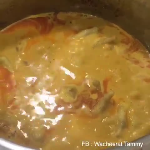 รูปขั้นตอนการทำที่ 1 ของ แกงเผ็ดฟัก ขาไก่