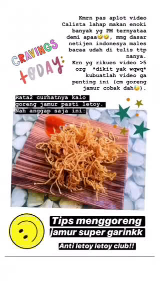Foto langkah ke 1 dari resep Jamur Enoki / Jamur Tiram Krispy Anti Letoy (+video tutorial).