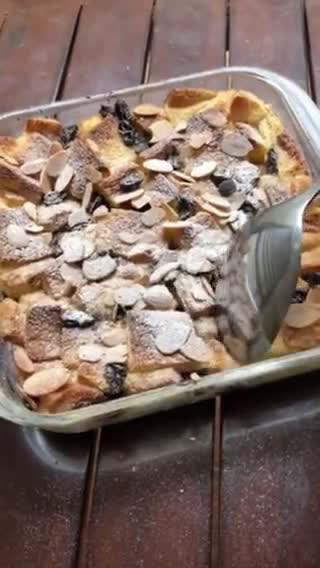 Foto langkah ke 6 dari resep BREAD PUDDING ❤️‍🔥.