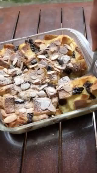 Foto langkah ke 6 dari resep BREAD PUDDING ❤️‍🔥.