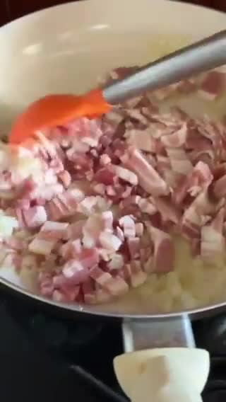 Foto del paso 4 de la receta: Macarrones “alla mia carbonara”, sin nata