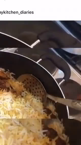 A picture of step 20 of Chiken biryani.