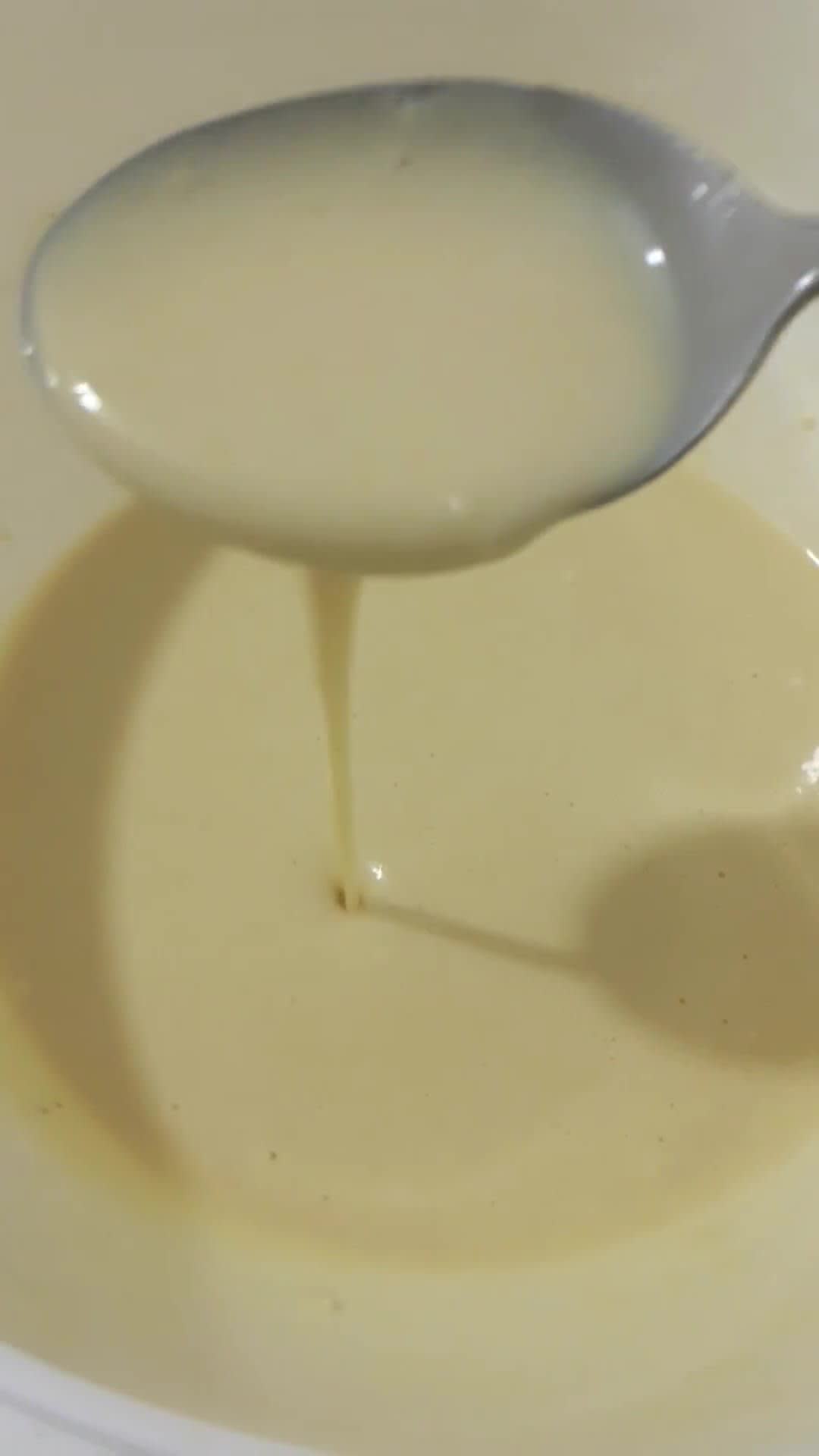 عکس مرحله 3 از دستور پنکیک کره بادام زمینی 😋😍