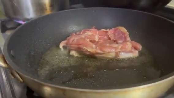 とーちゃんのローストチキンのパスタ作り方1写真