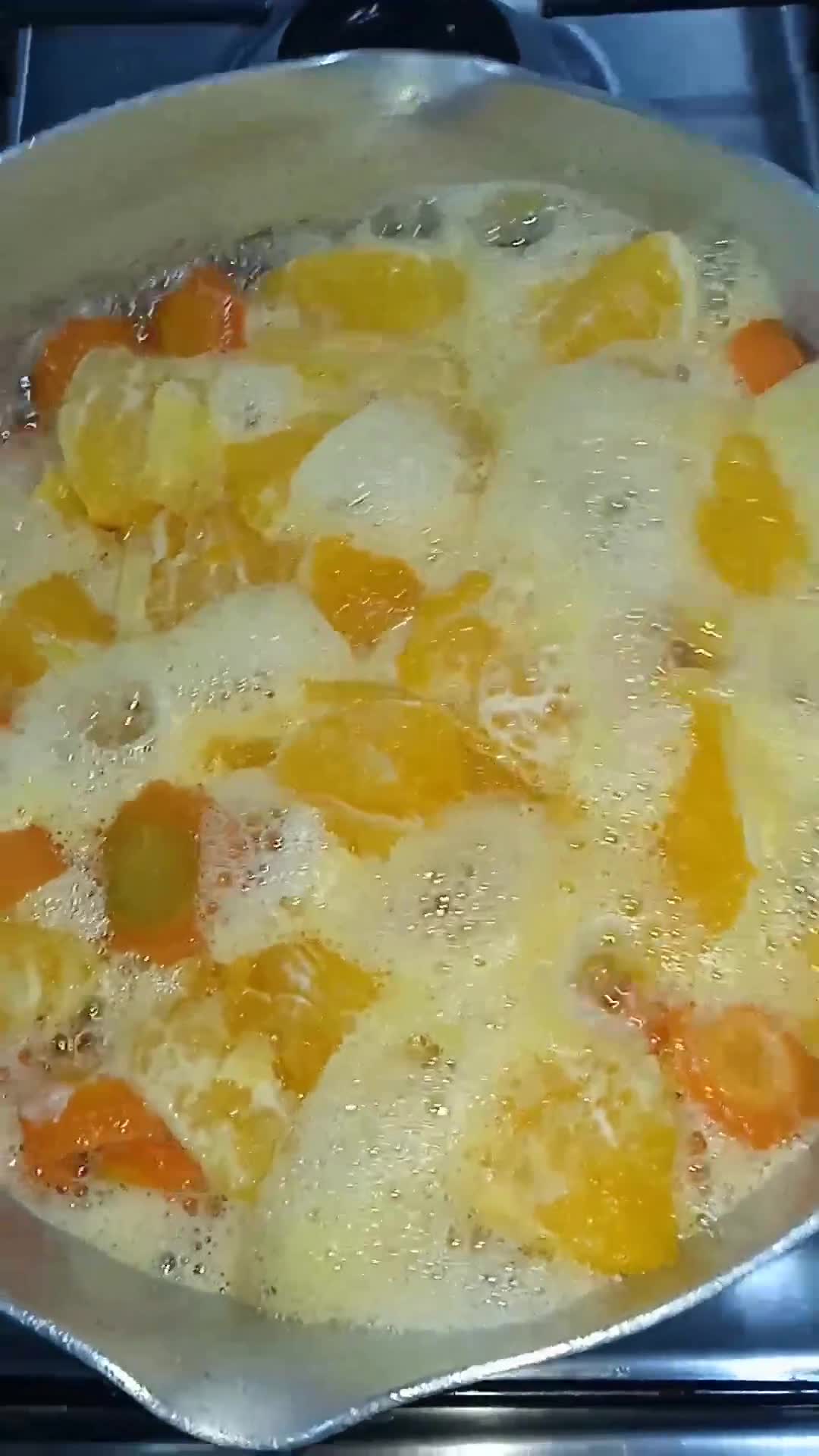 Une image de l'étape 3 de Confiture d'orange🍊🍊🍊🍊🍊 et carotte 🥕🥕🥕🥕🥕.